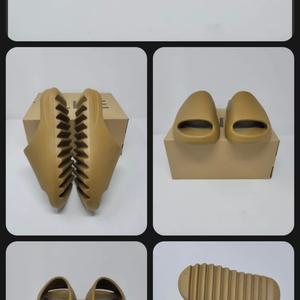 SOLD Adidas Yeezy Slide Ochre Size 7 GW1931 NEW AUTHENTIC